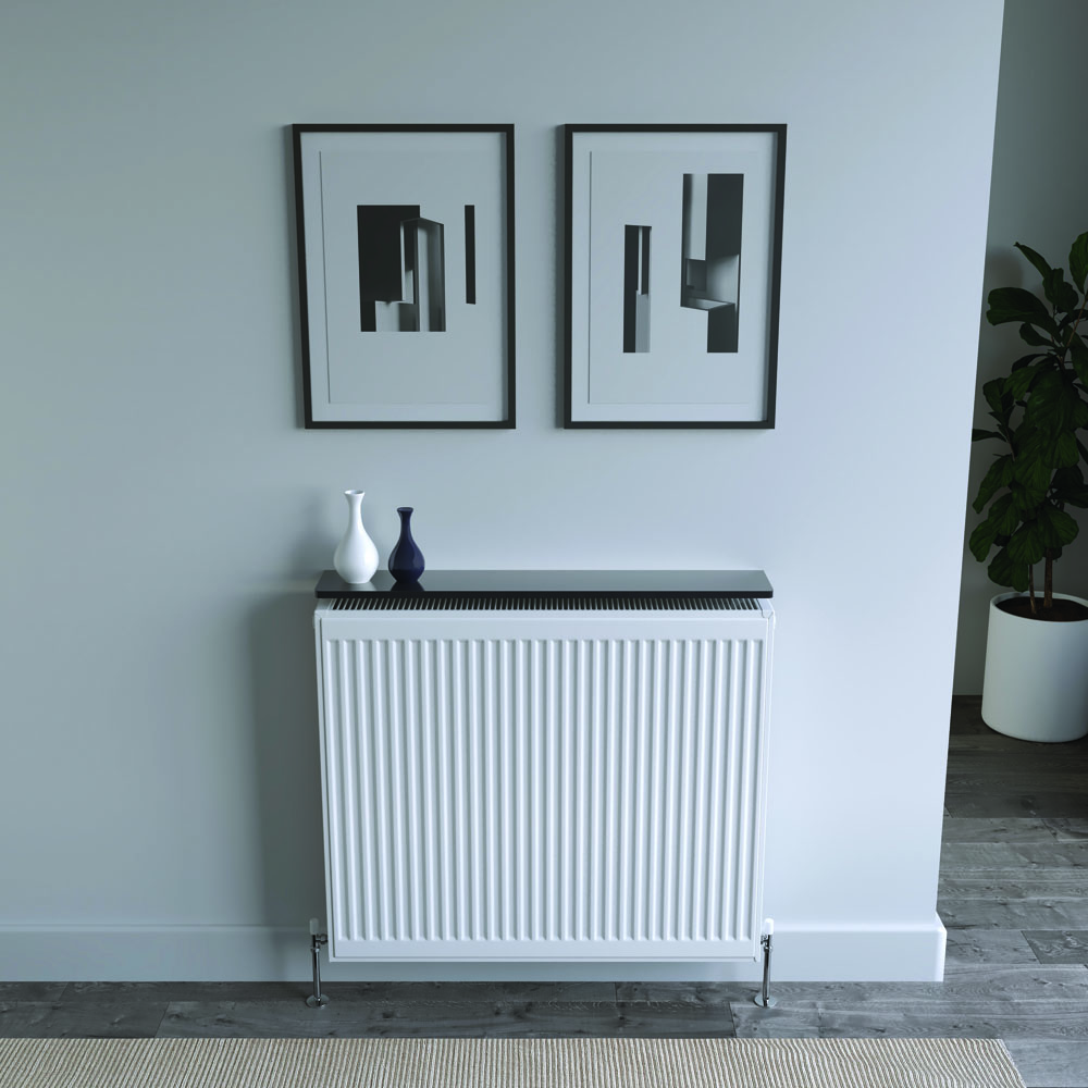 Easy Fit Gloss Black Radiator Shelf 60 x 15 x 1.8cm Image 8