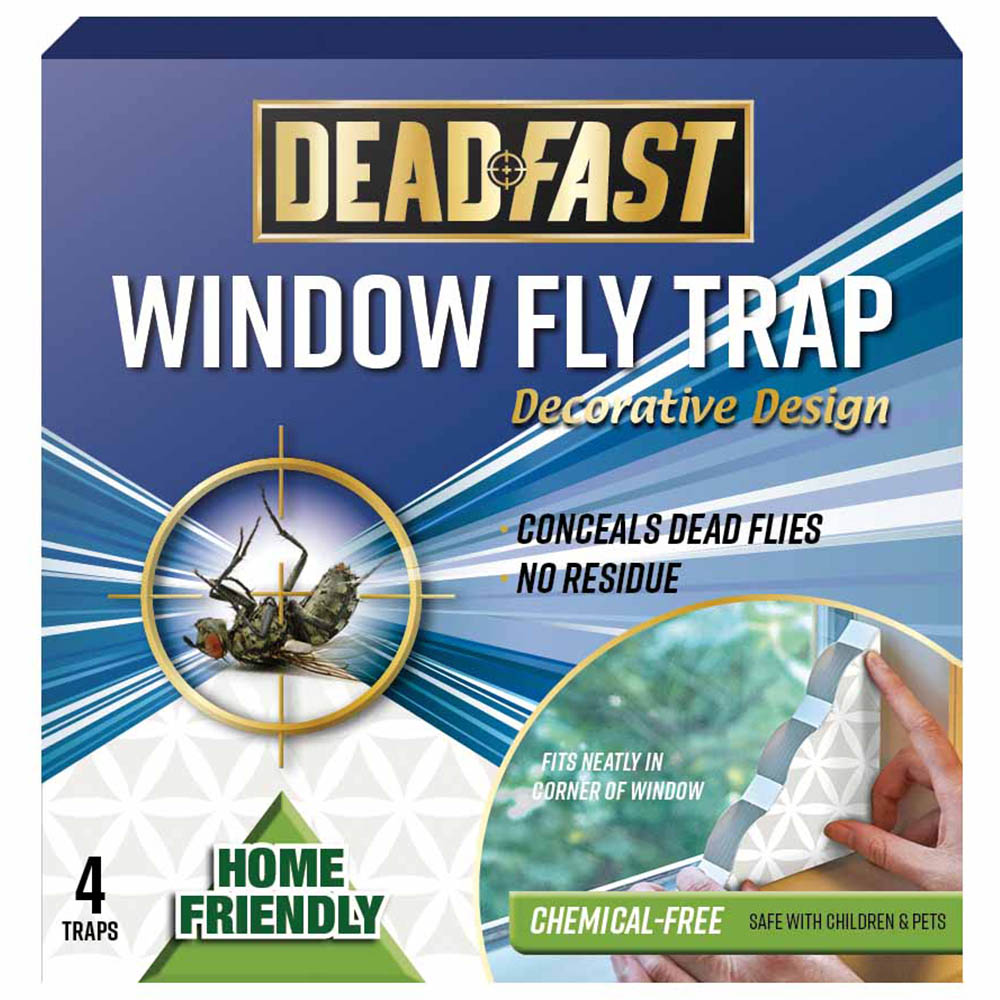 Deadfast Window Fly Trap 4 Pack Image