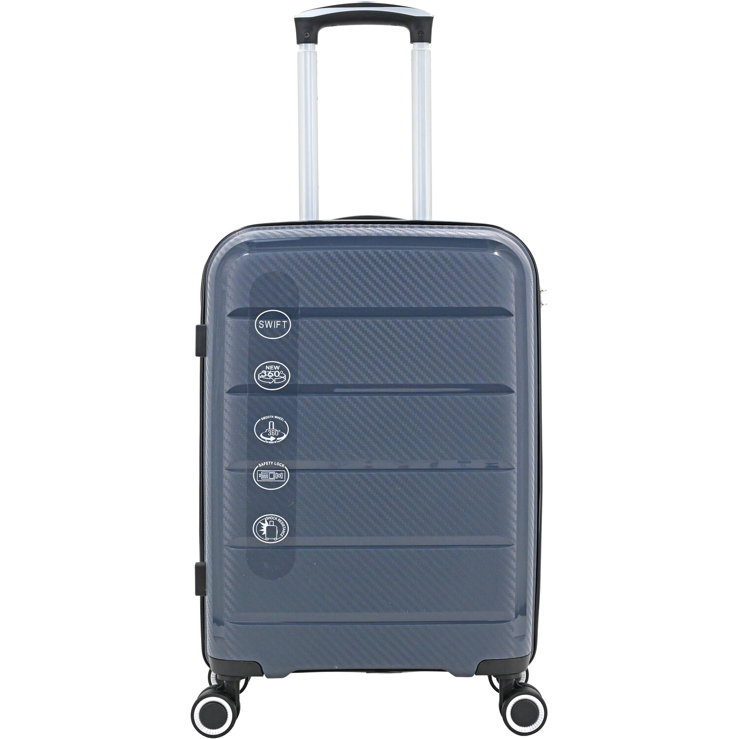 Swift Discovery Luggage Case - Grey / Large Case Image 1