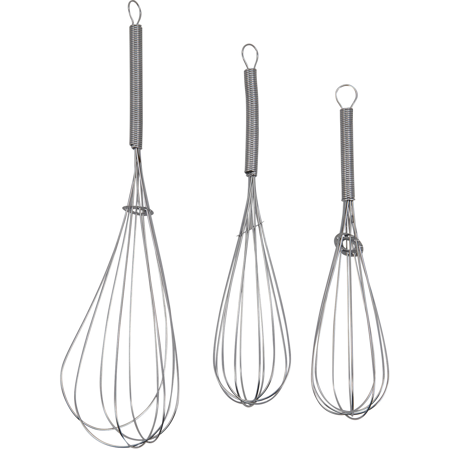 3-Piece Whisk Set - Chrome Image 6