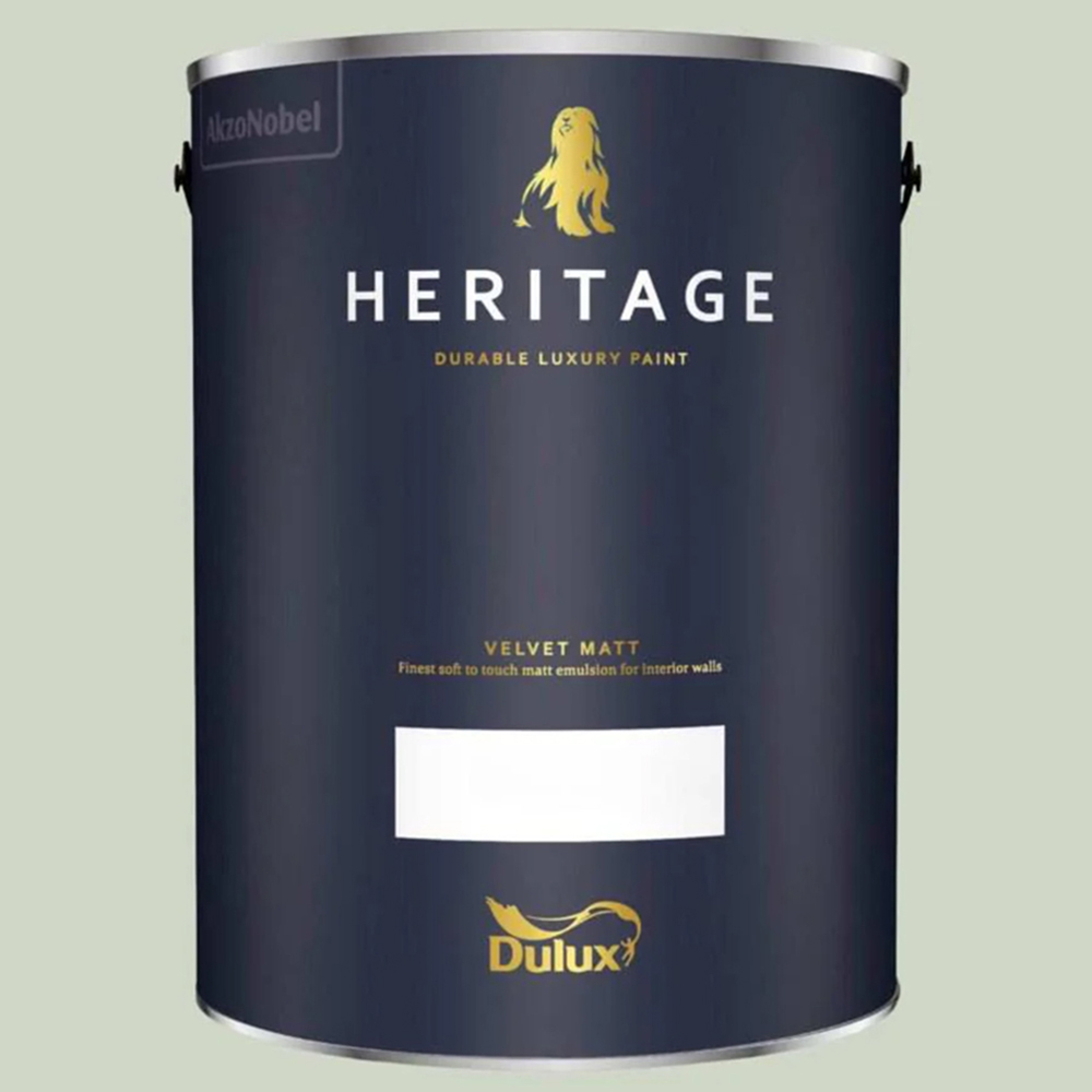 Dulux Heritage Walls and Ceilings DH Pearl Colour Velvet Matt Emulsion Paint 5L Image 2