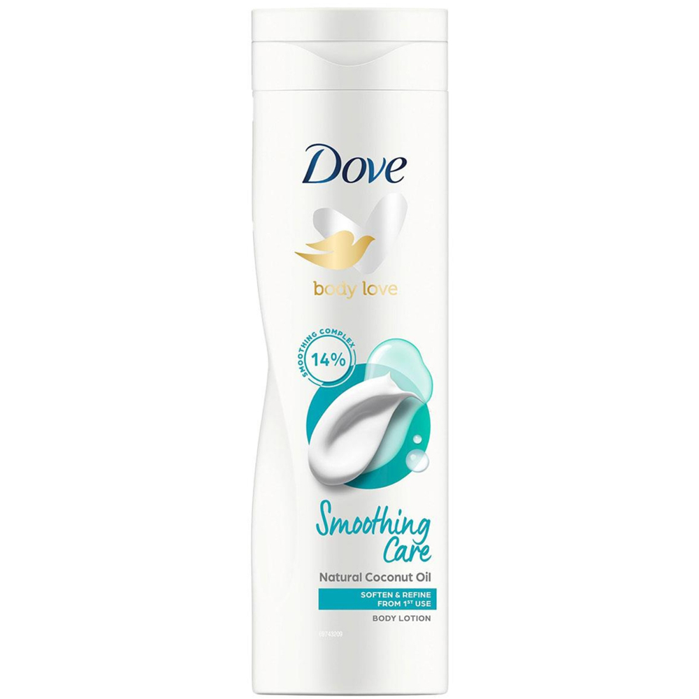Dove Smoothing Care Natural Coconut Oil Soften and Refine Body Lotion 250ml 6 Pack Image 2