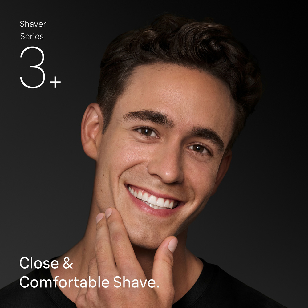 Braun Series 3 Plus 3000BT Grey Men Dry Razor Image 6