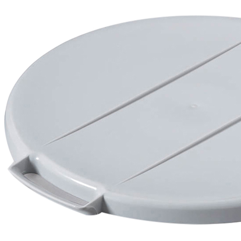 Durable Durabin Grey Round Bin Lid 40L Image 2