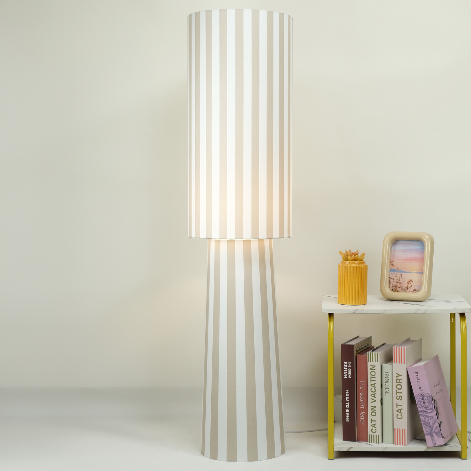XL Stripe Lamp Natural Image 2