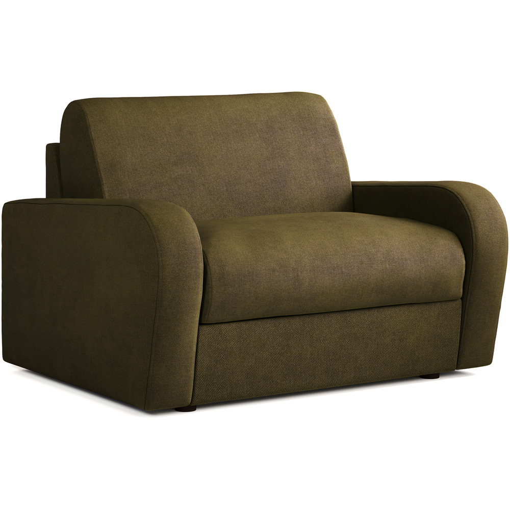 Jay-Be Deco Brushed Twill Hunter Snuggler Sofa Bed with e-Sprung Mattress Image 2