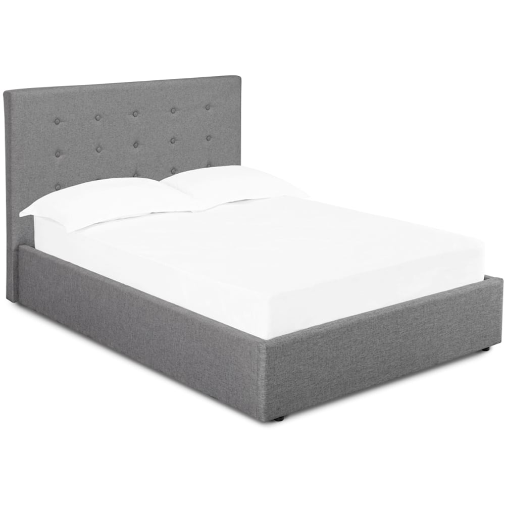 Lucca King Size Grey Bed Frame Image 2