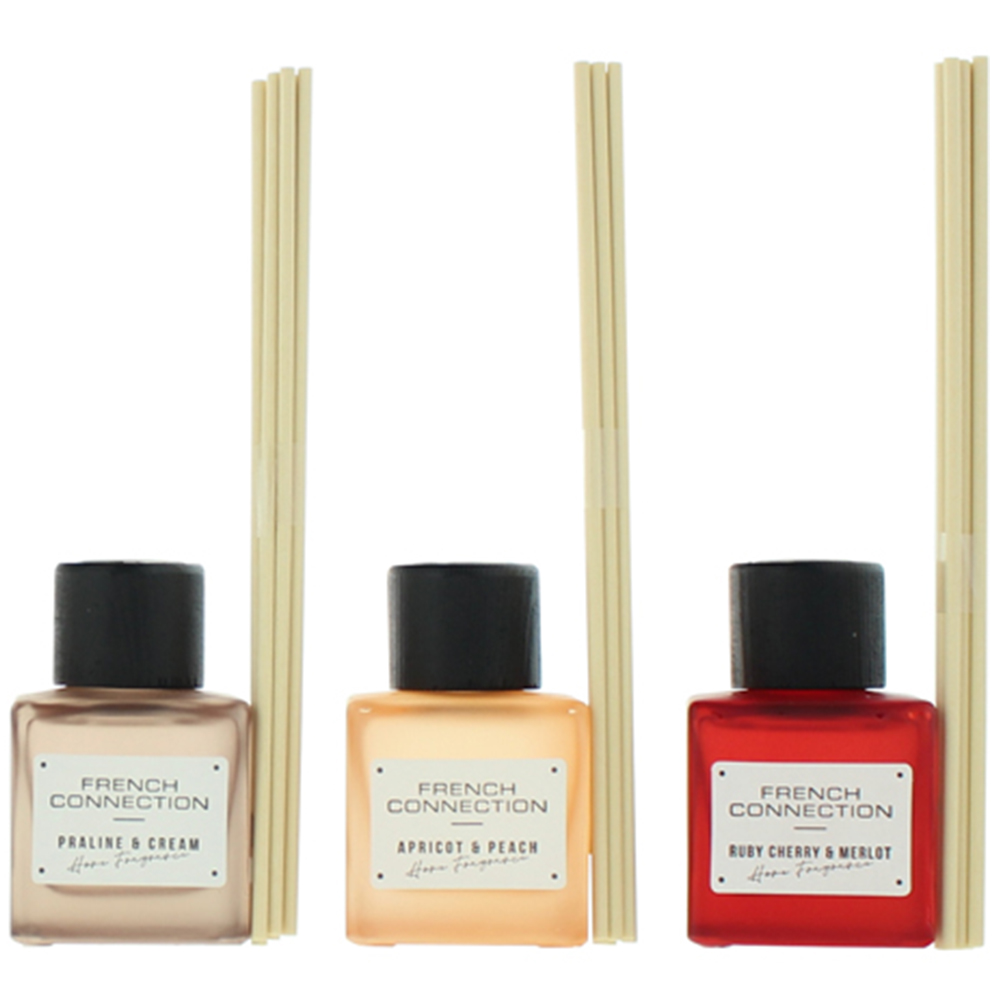 French Connection Autumn Collection Reed Diffuser 3 Piece Gift Set 50ml Image 2