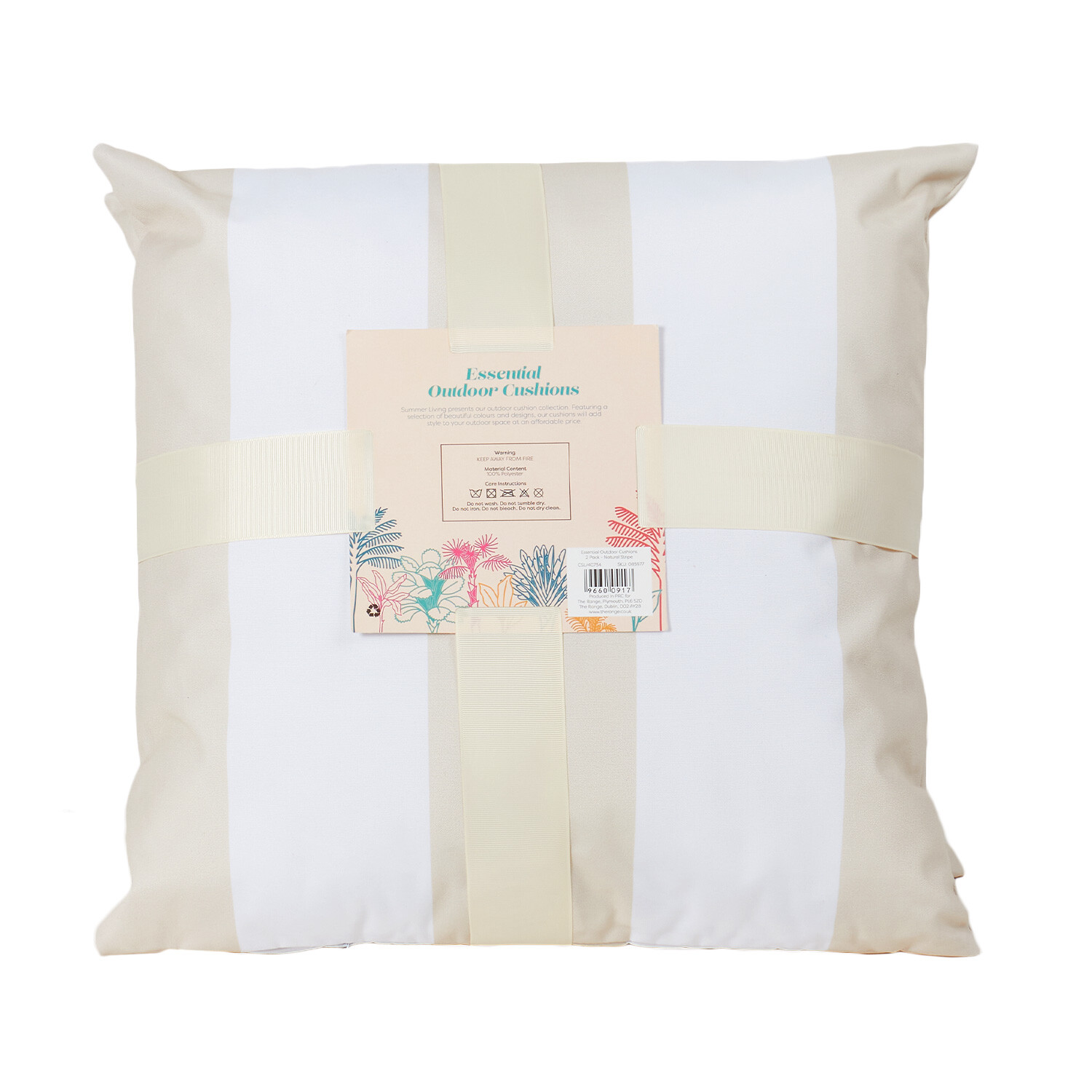 Essential Outdoor Cushions - Natural Image 2