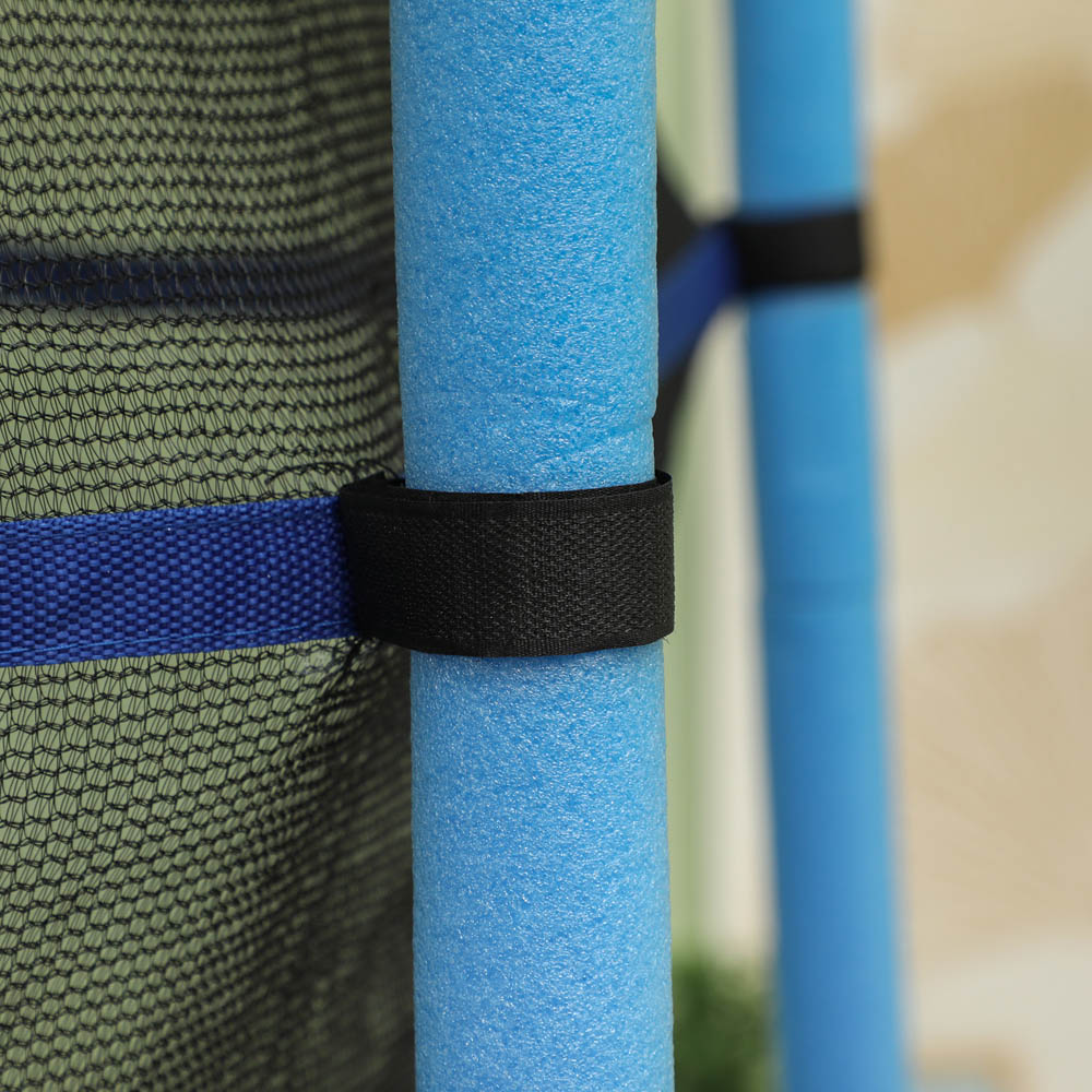 Tommy Toys Kids 4.6ft Blue Trampoline with Safety Enclosure Image 3
