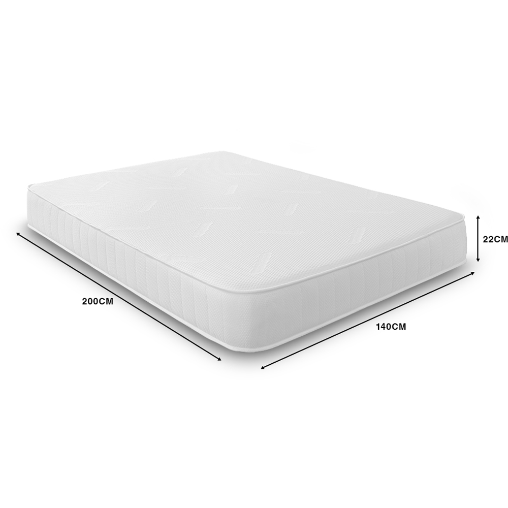 Starlight Beds European Double Warmer Extreme Hybrid Memory Foam and Spring Mattress Image 6