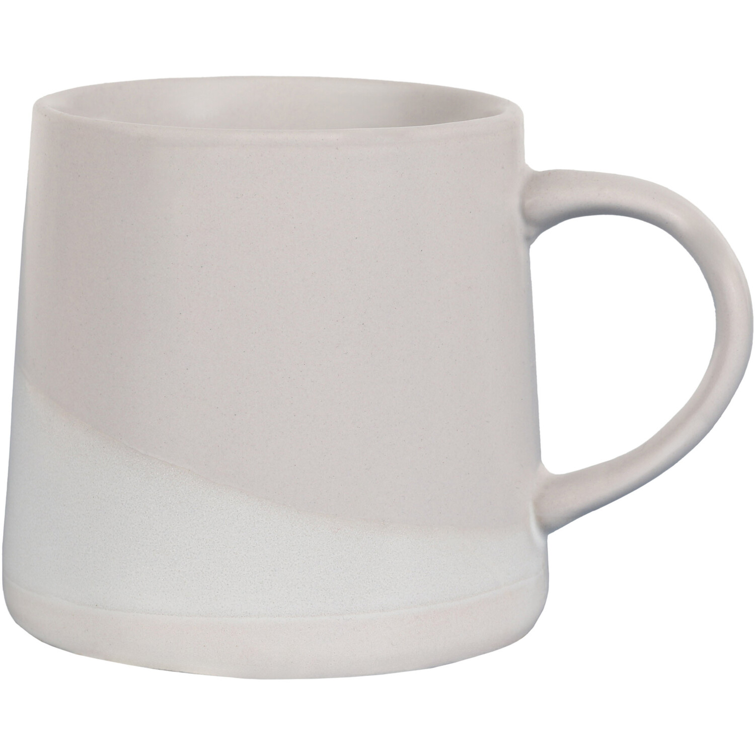 Two-Tone Stoneware Mug - Grey Image 1