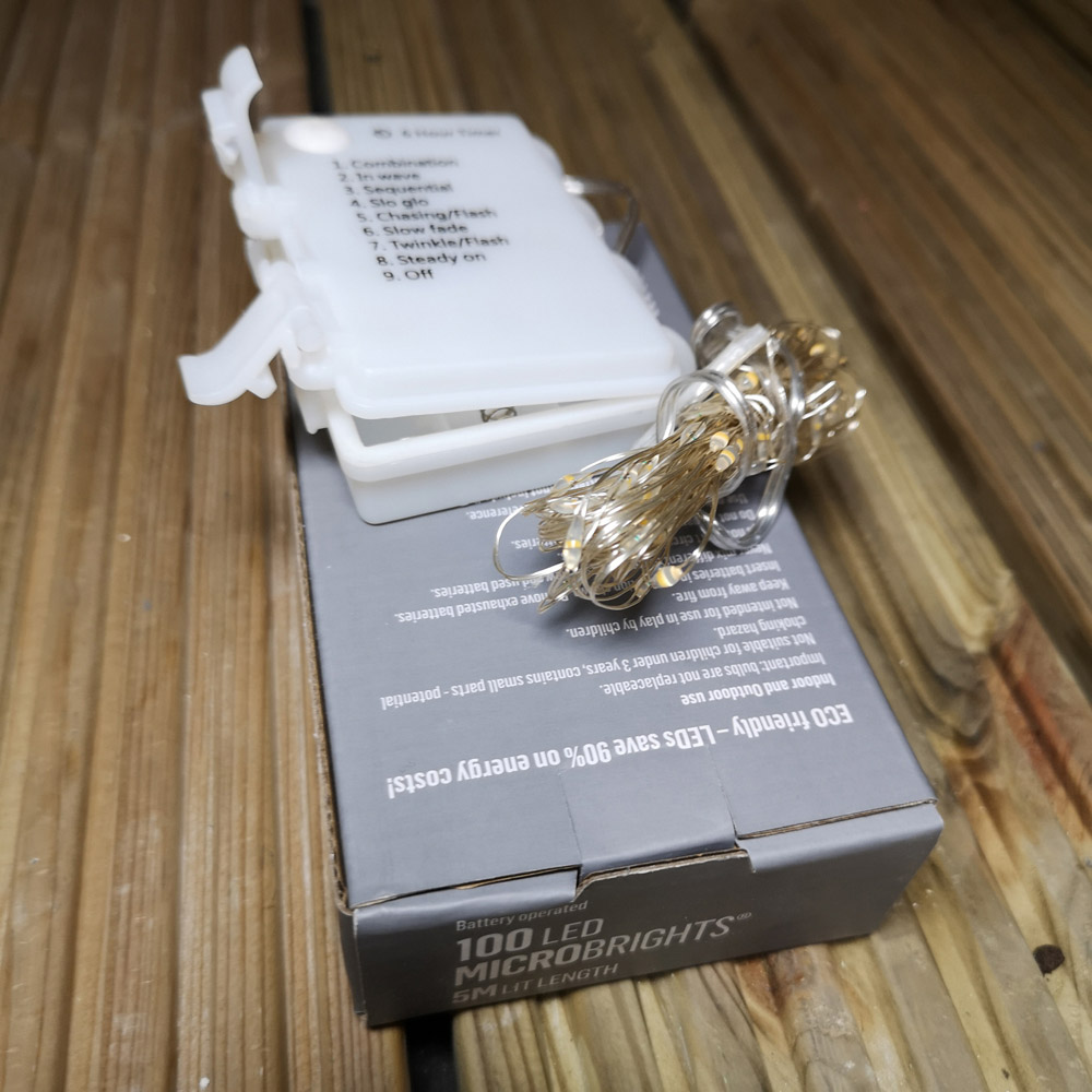 Premier 100 Rainbow LED Multifunction Pin Wire Light 5m Image 7