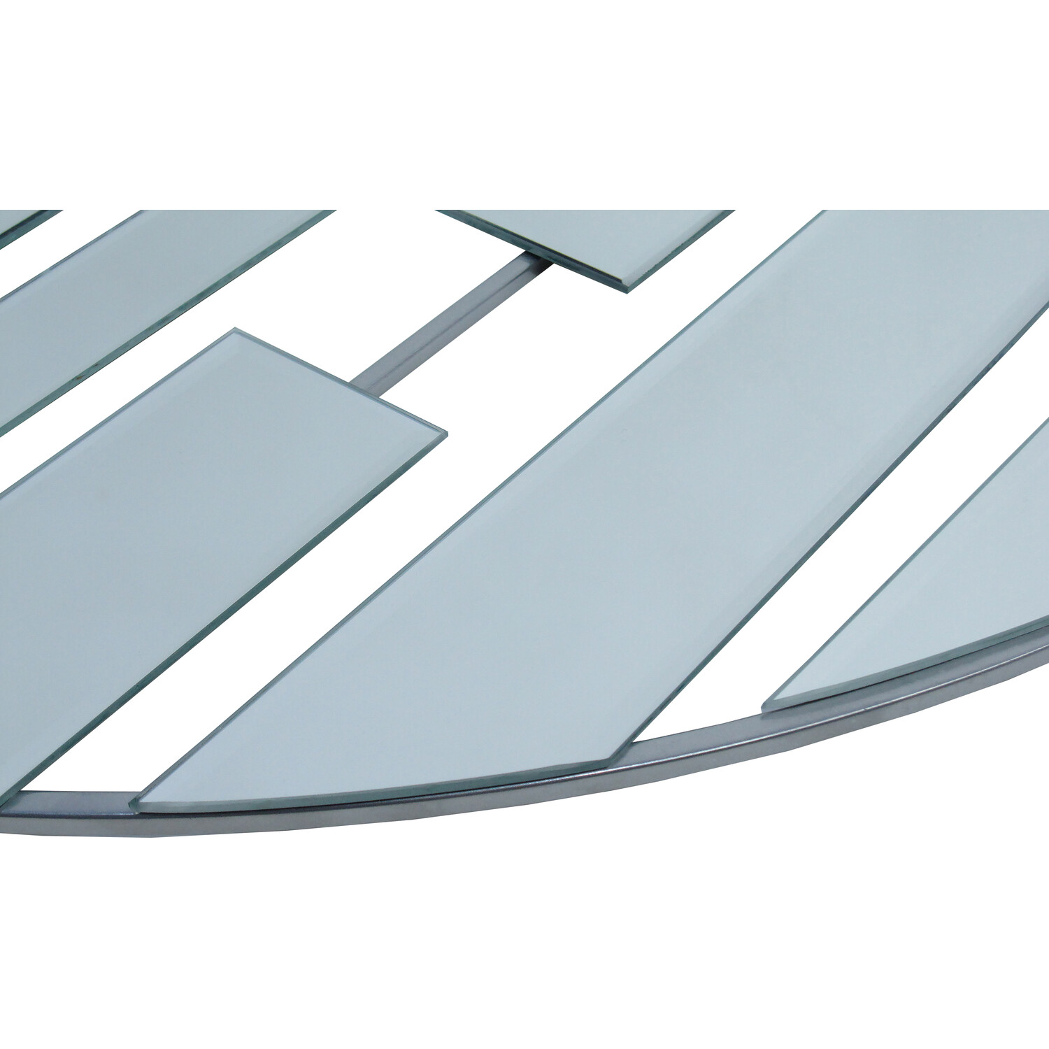 Milani Abstract Mirror Clear and Silver Image 3