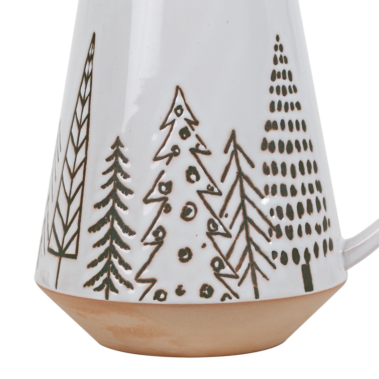 Neutral Festive Forest Jug Image 2