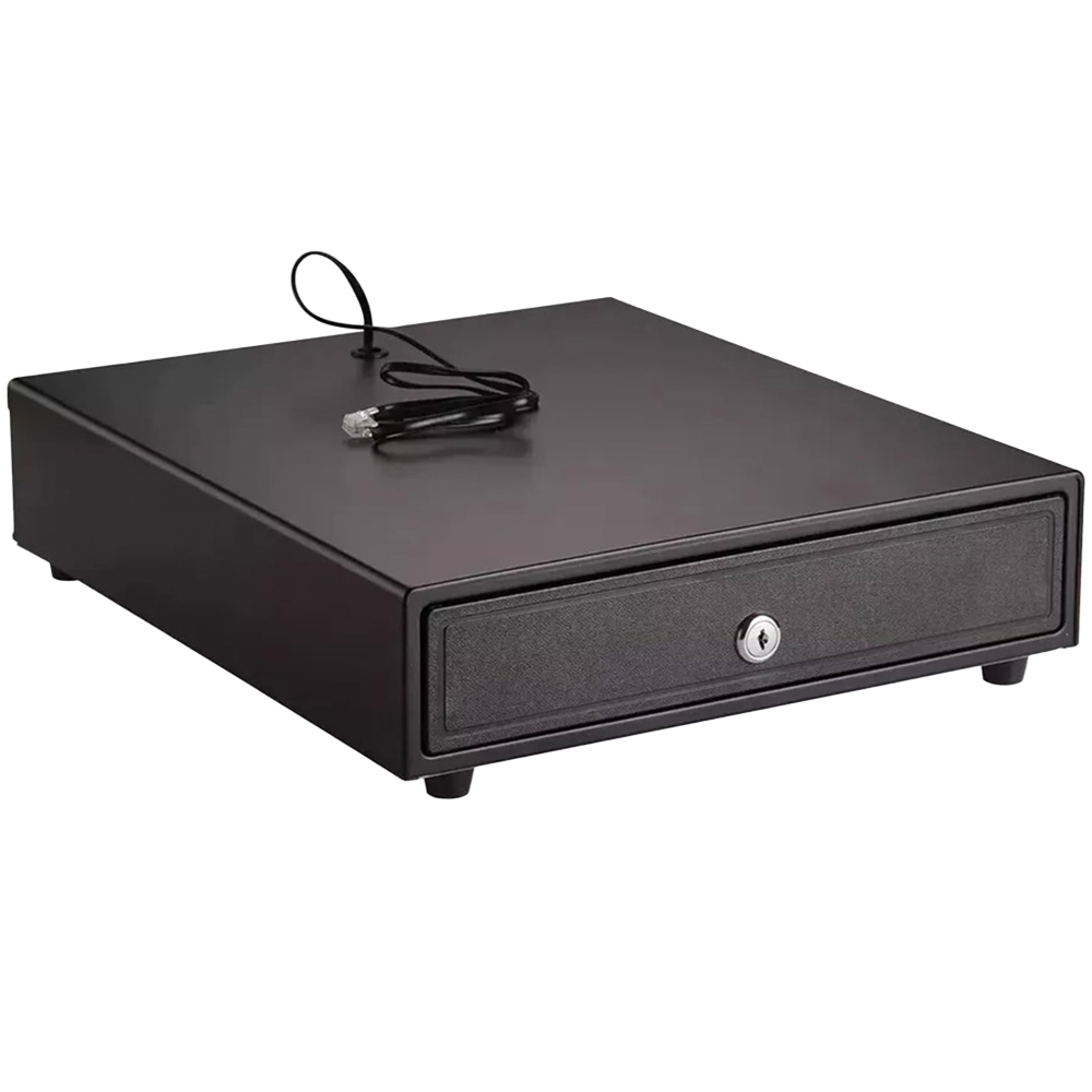 ATEK 4 Note 5 Coin Compartment Steel Lockable POS Cash Drawer Image 1