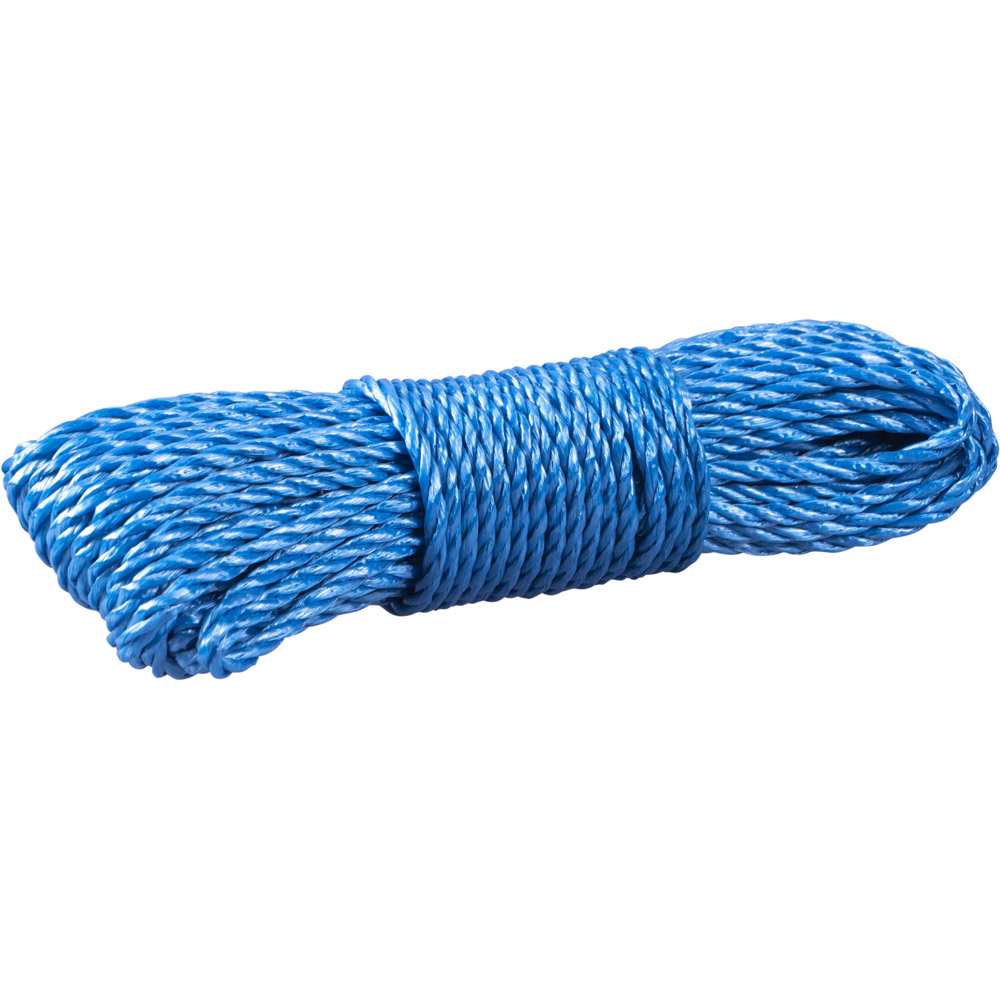 St Helens 20m Blue Clothes Washing Line Rope Image 1