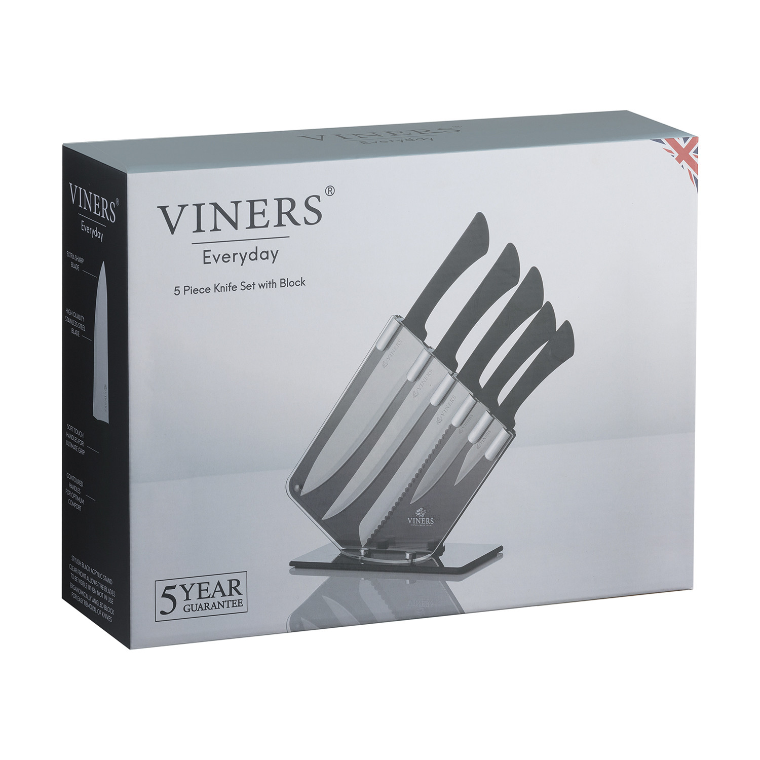 Viners Everyday 5 Piece Knife Block Image 3