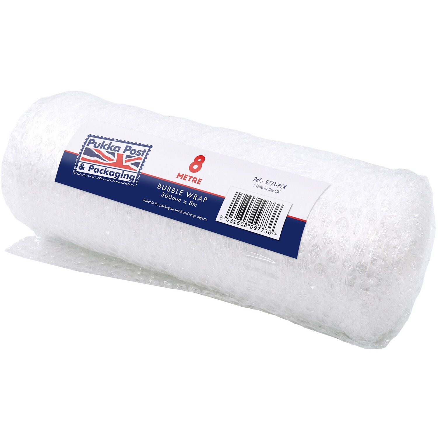Pukka Bubble Wrap Roll - 8m Image 1