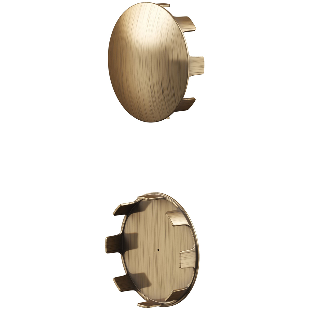 Forgeworks Antique Brass Stair Hand Rail Kit 3.6m Image 4