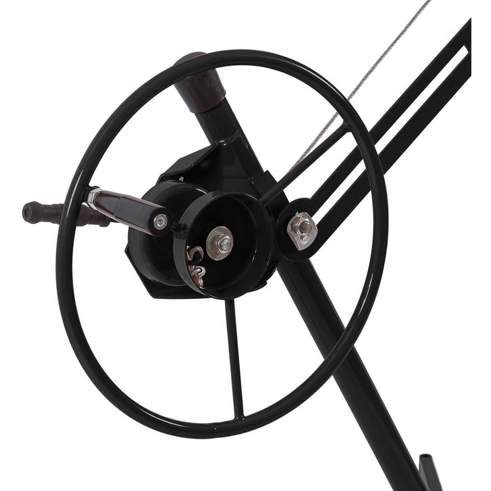 Living and Home Black Drywall Lifter Hoist 11ft Image 5