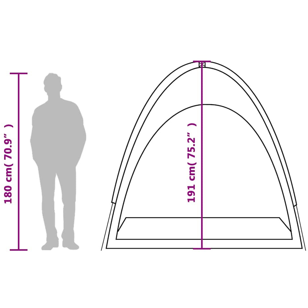 Walplus Waterproof Storage Tent Blue Image 9