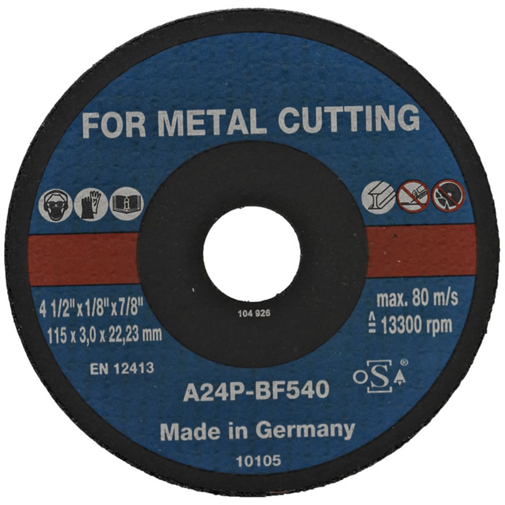 Wilko Metal Cutting Disc 115mm Image 2