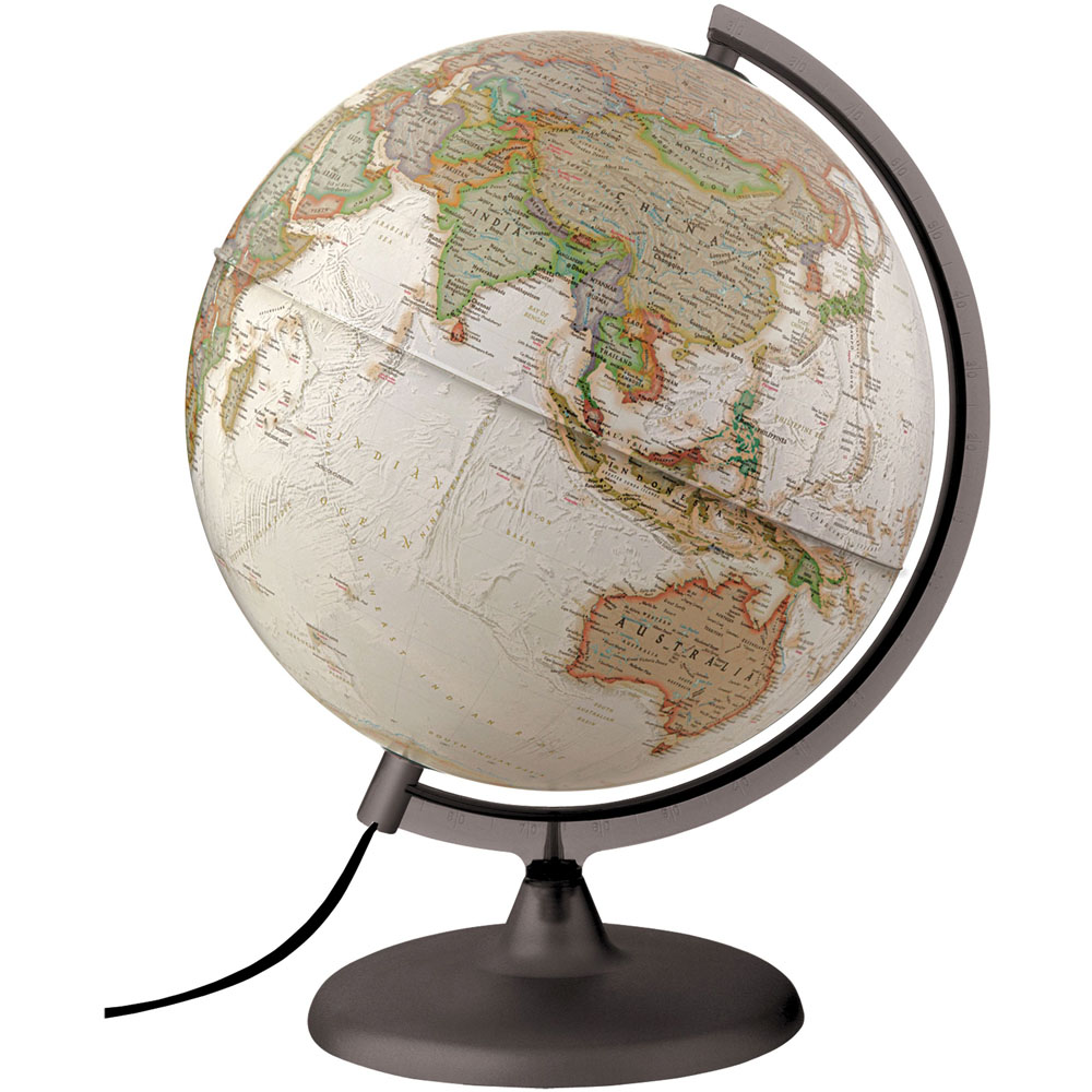National Geographic Executive Illuminated Globe 30cm Image 7