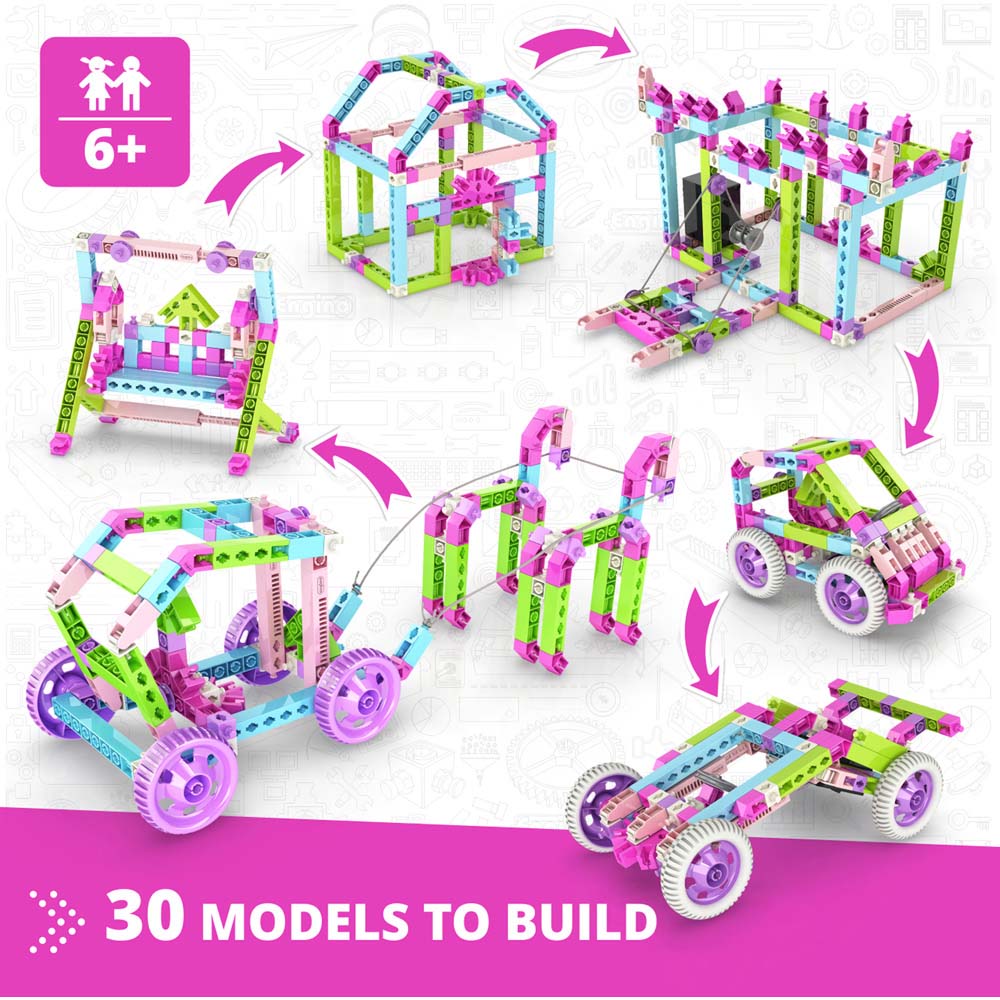 Engino Creative Builder 30 Models Designer Motorized Set Image 3