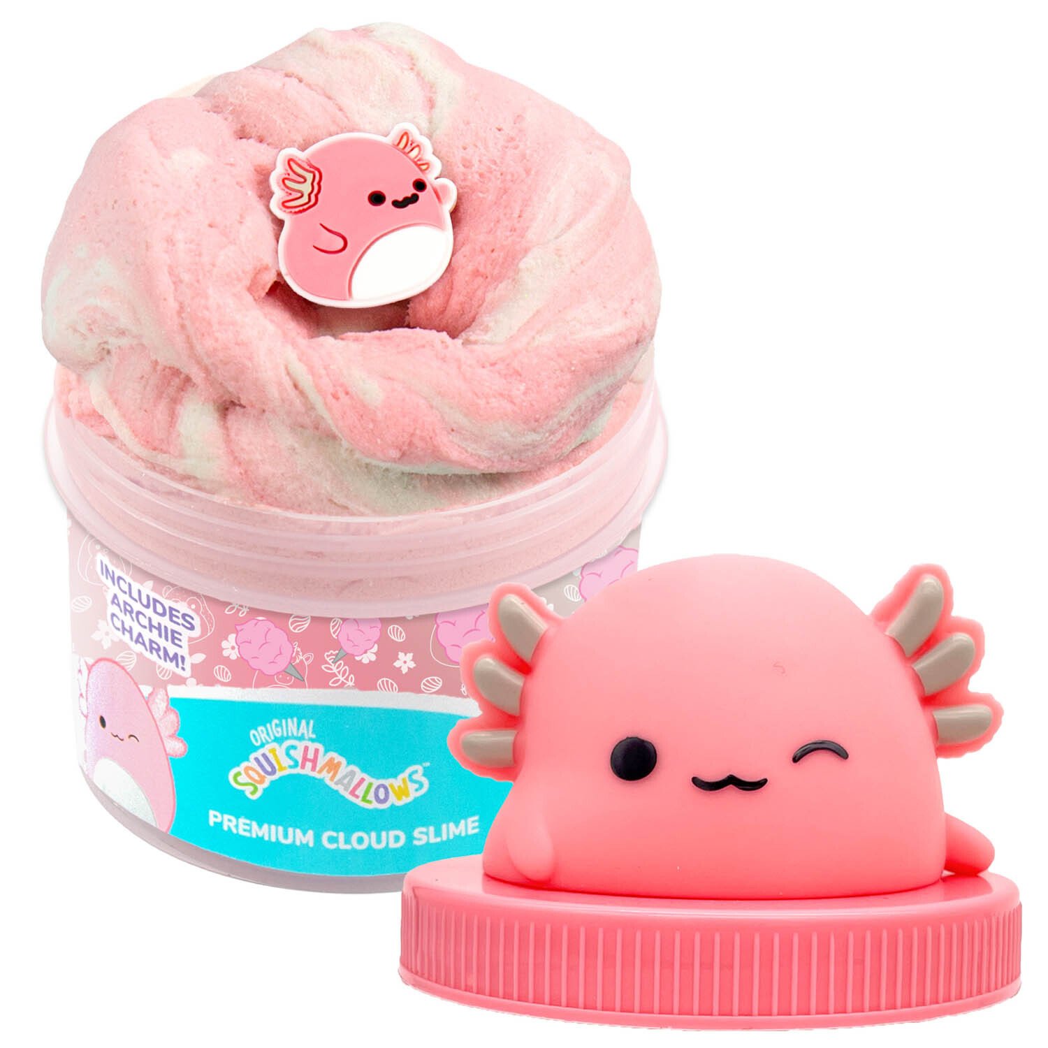 Squishmallows Slime Jar with Topper - Multicolour Image 5