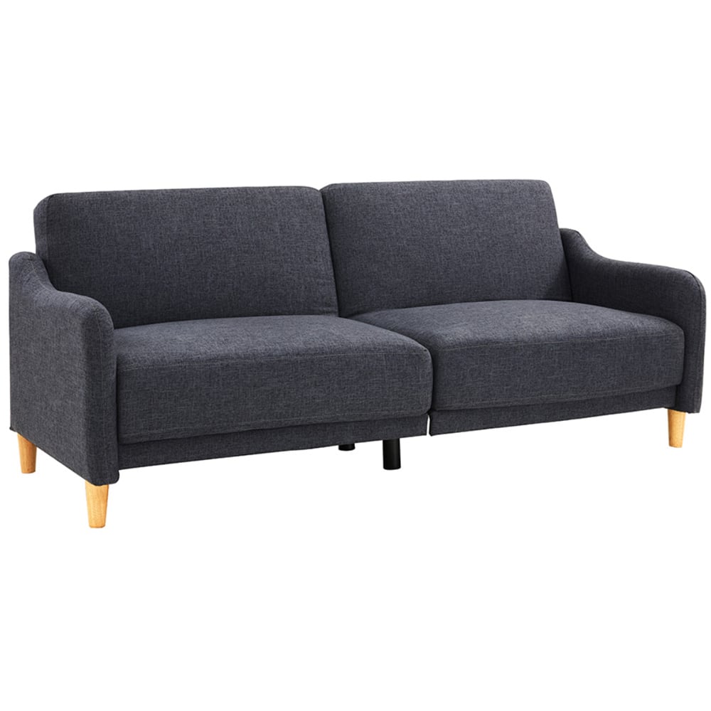 Home Detail Armstrong Double Sleeper Grey Fabric Sofa Bed Image 2