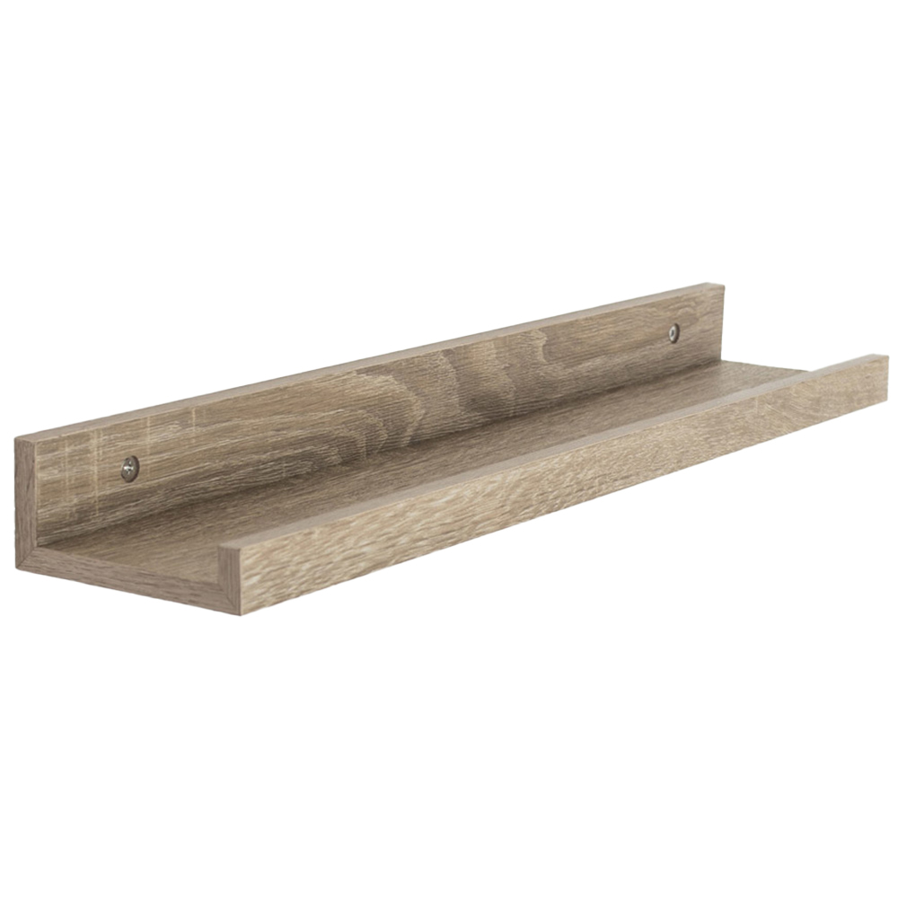 Core Products Dura 48cm Oak Effect Display Shelf Image 2