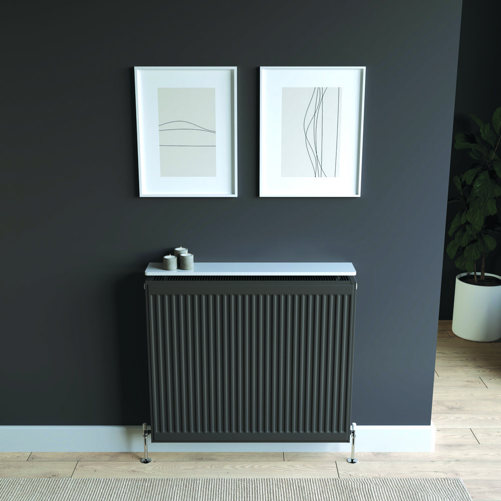 Easy Fit Gloss White Radiator Shelf 90 x 15 x 1.8cm Image 8