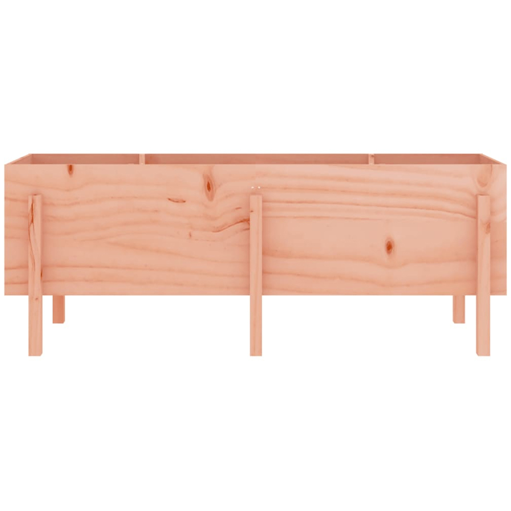 vidaXL Natural Solid Douglas Wood Raised Garden Bed 160 x 50 x 57cm Image 4