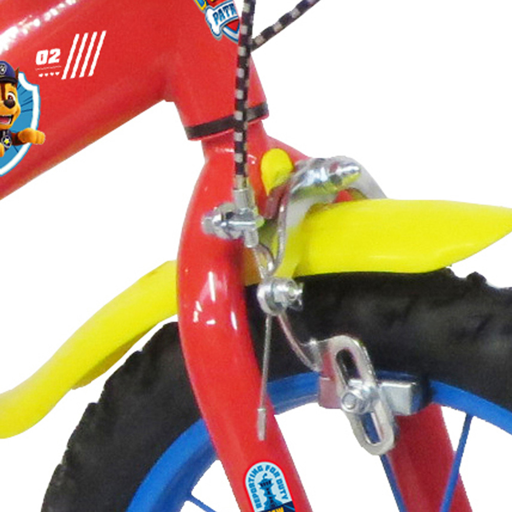 Denver Paramount Paw Patrol 14 inch Kids Bicycle with Stabilisers Image 3