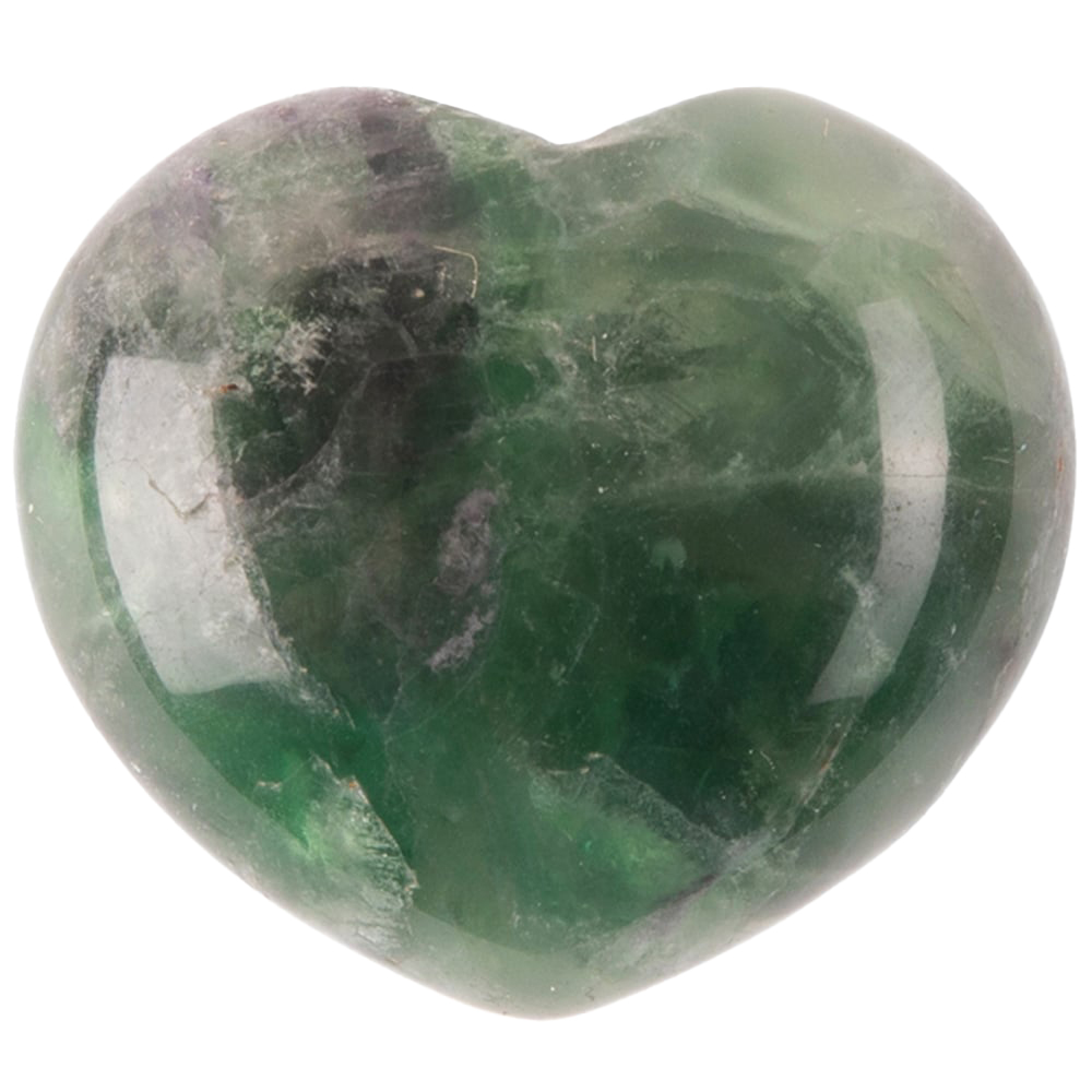 Myga Fluorite Crystal Heart Image 2
