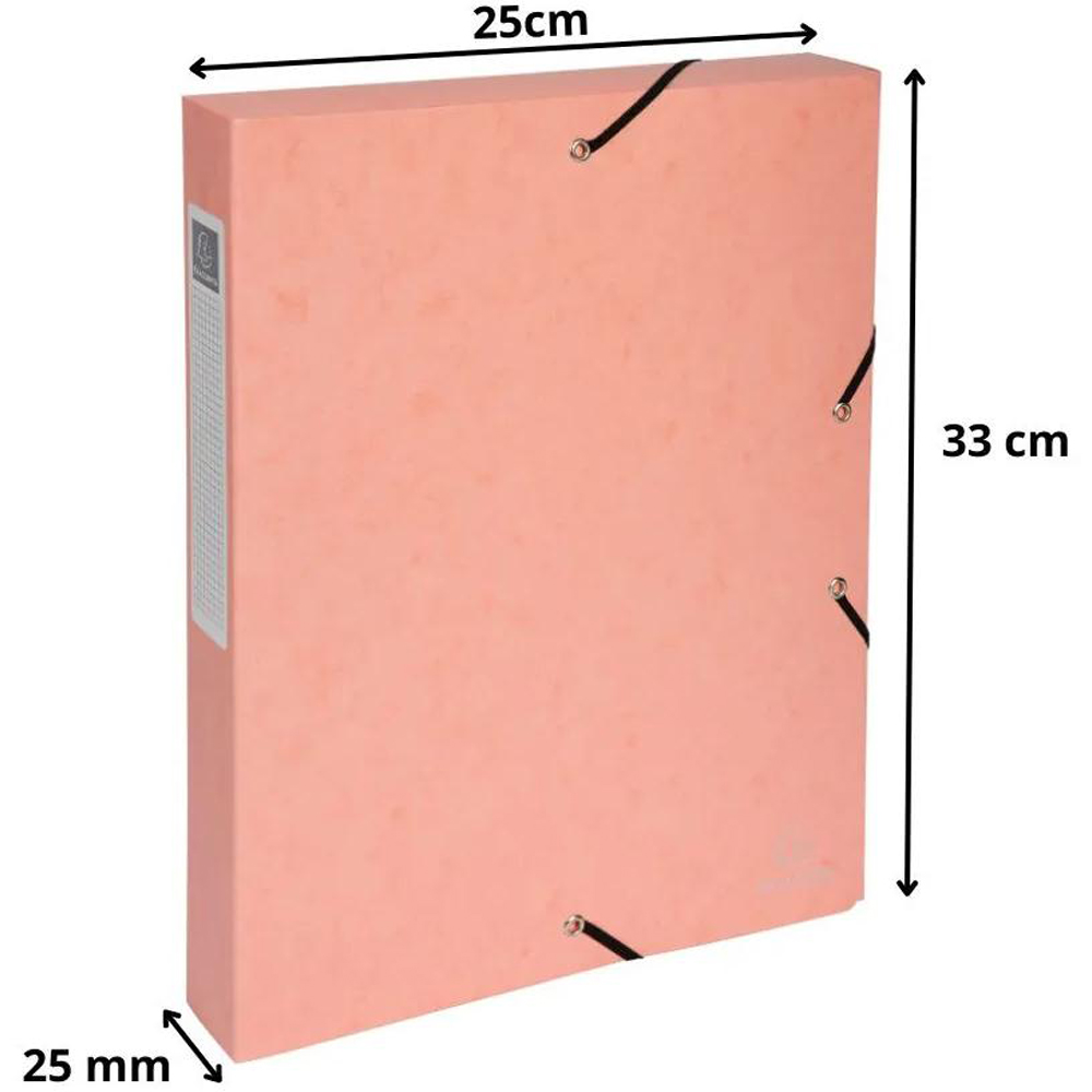 Exacompta Aquarel A4 Multicolour Box File 25mm 8 Pack Image 9