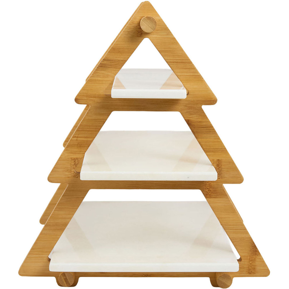 3 Tier Christmas Tree Serving Stand Neutral Image 6