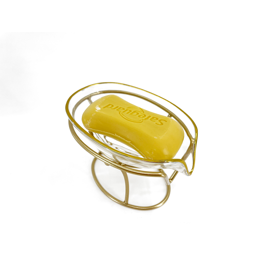 Avilo Gold Luxury Soap Dish Image 4