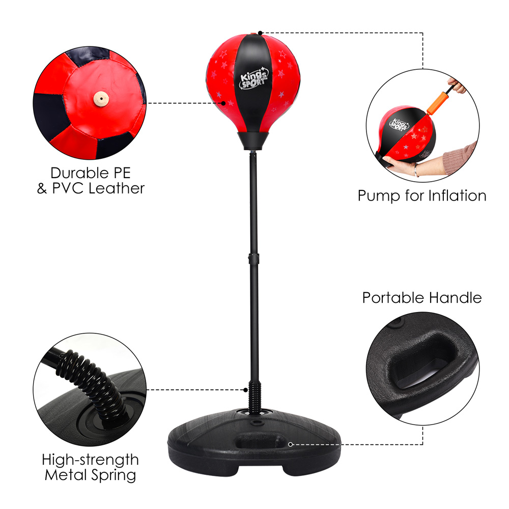 Costway Standing Punching Bag Training Set Image 5