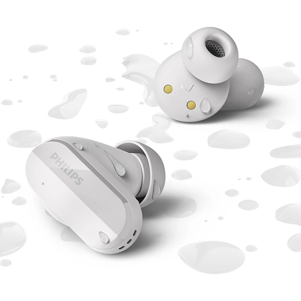 Philips True TAT3508 White Bluetooth Noise Cancelling In-Ear Headphones with Mic Image 5