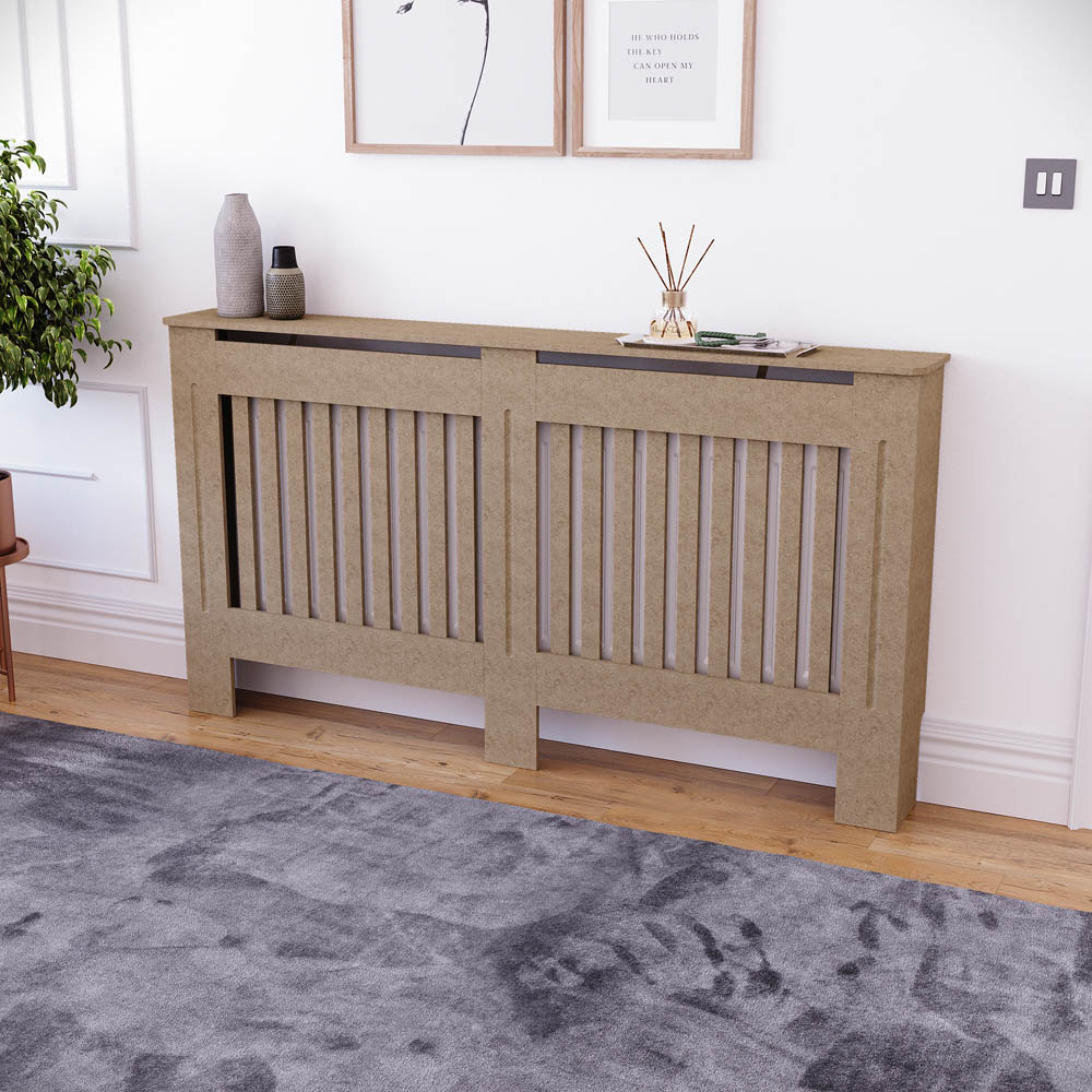 Vida Designs Chelsea Unfinished Large Radiator Cover Image 6