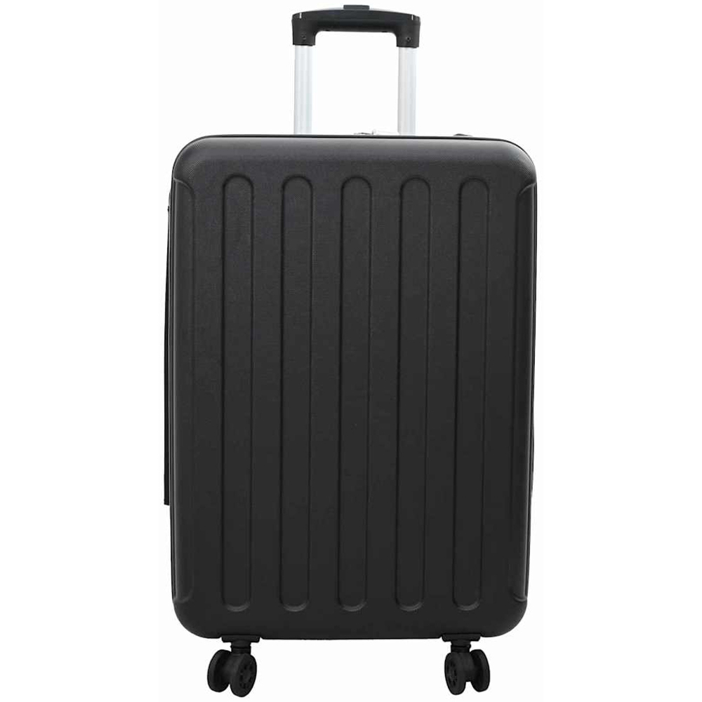 vidaXL 24 inch Black Rectangular Travel Bag Image 3