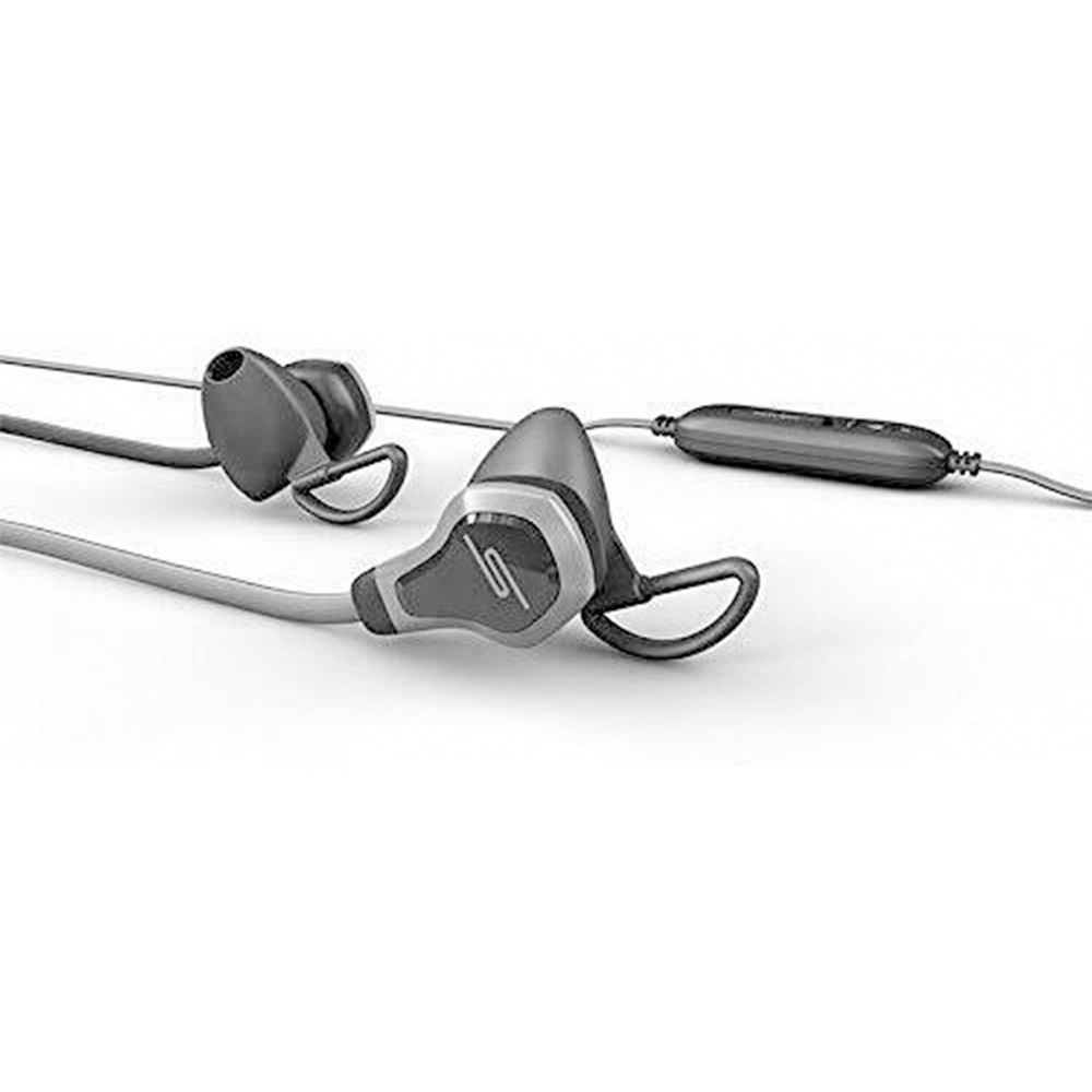 SMS Audio Bio Sport Black and Grey Earbud with Built-in Heart Monitor Image 3