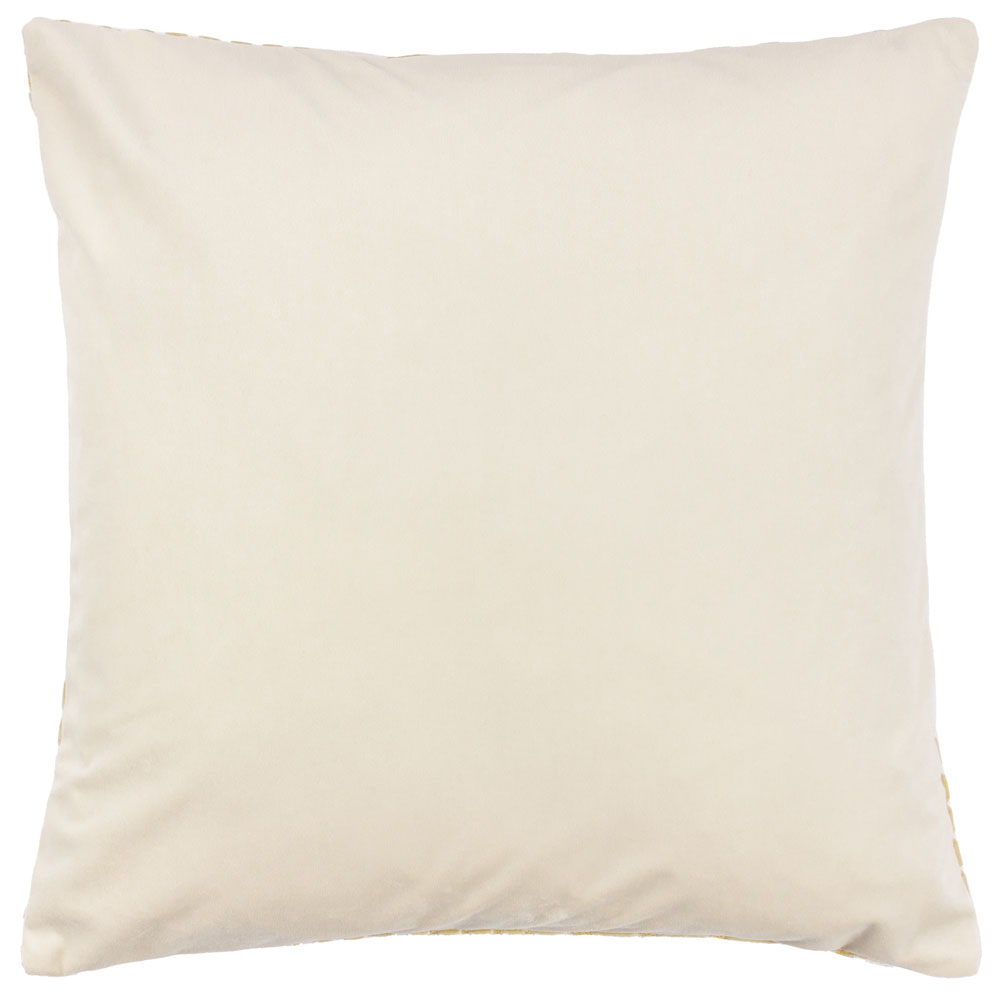 Paoletti Evoke Ivory Cut Velvet Cushion Image 3