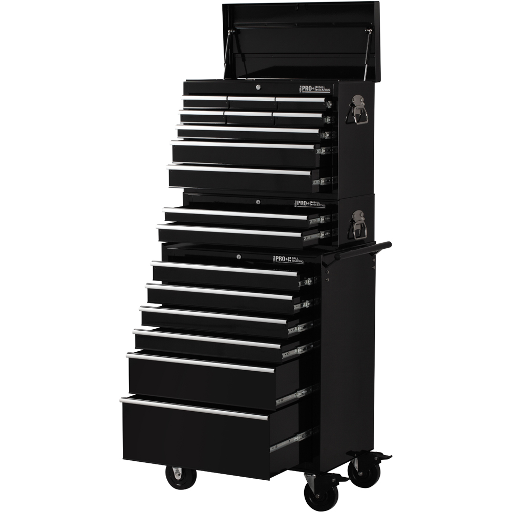 Hilka HD PRO+ 17 Drawer Combination Tool Cabinet Image 1