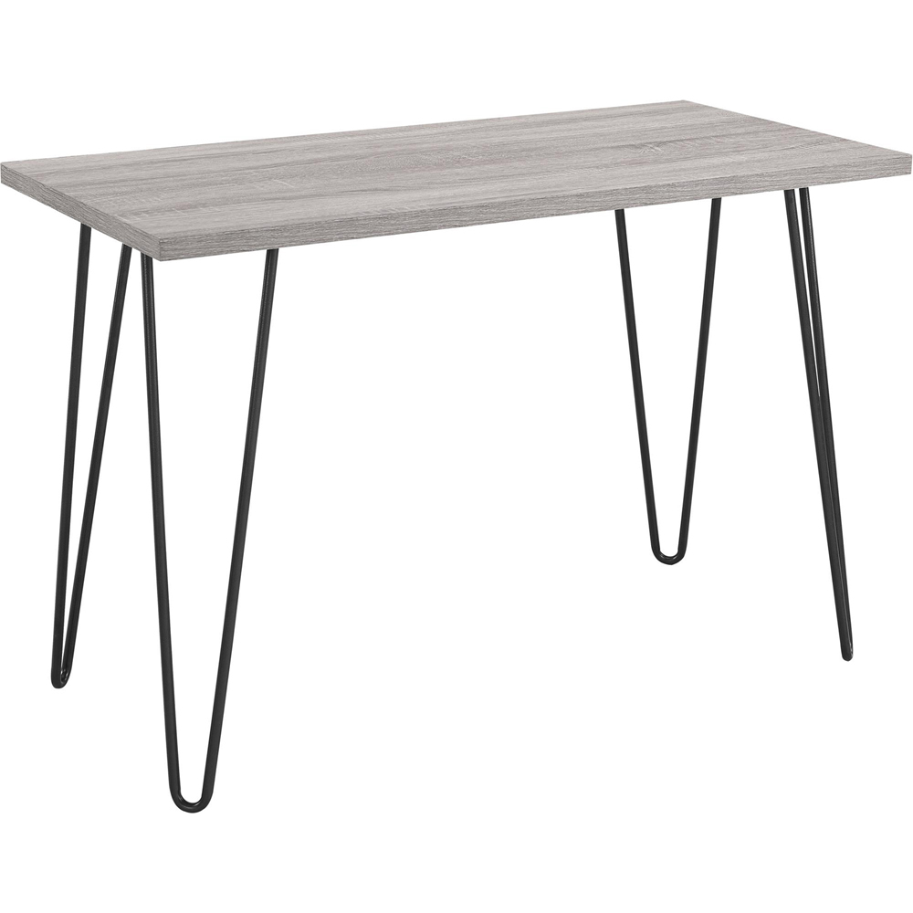 Dorel Owen Grey Oak Retro Laptop Desk Image 2