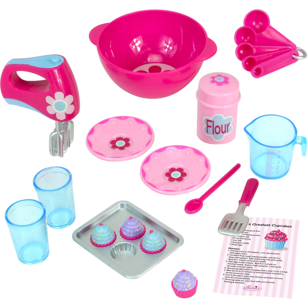 Teamson Kids Baking Accessories and Apron Set Image 2