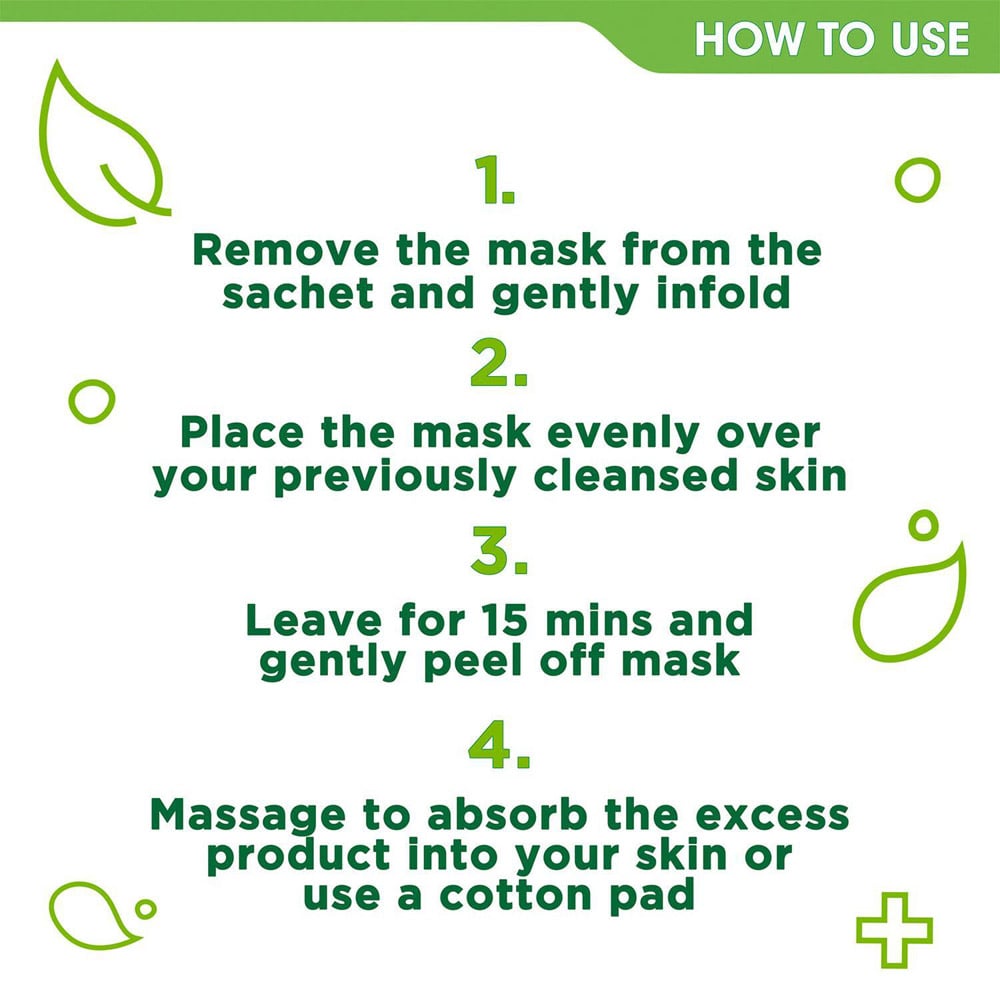 Simple Sheet Daily Skin Detox Sheet Mask 21ml 5 Pack Image 7