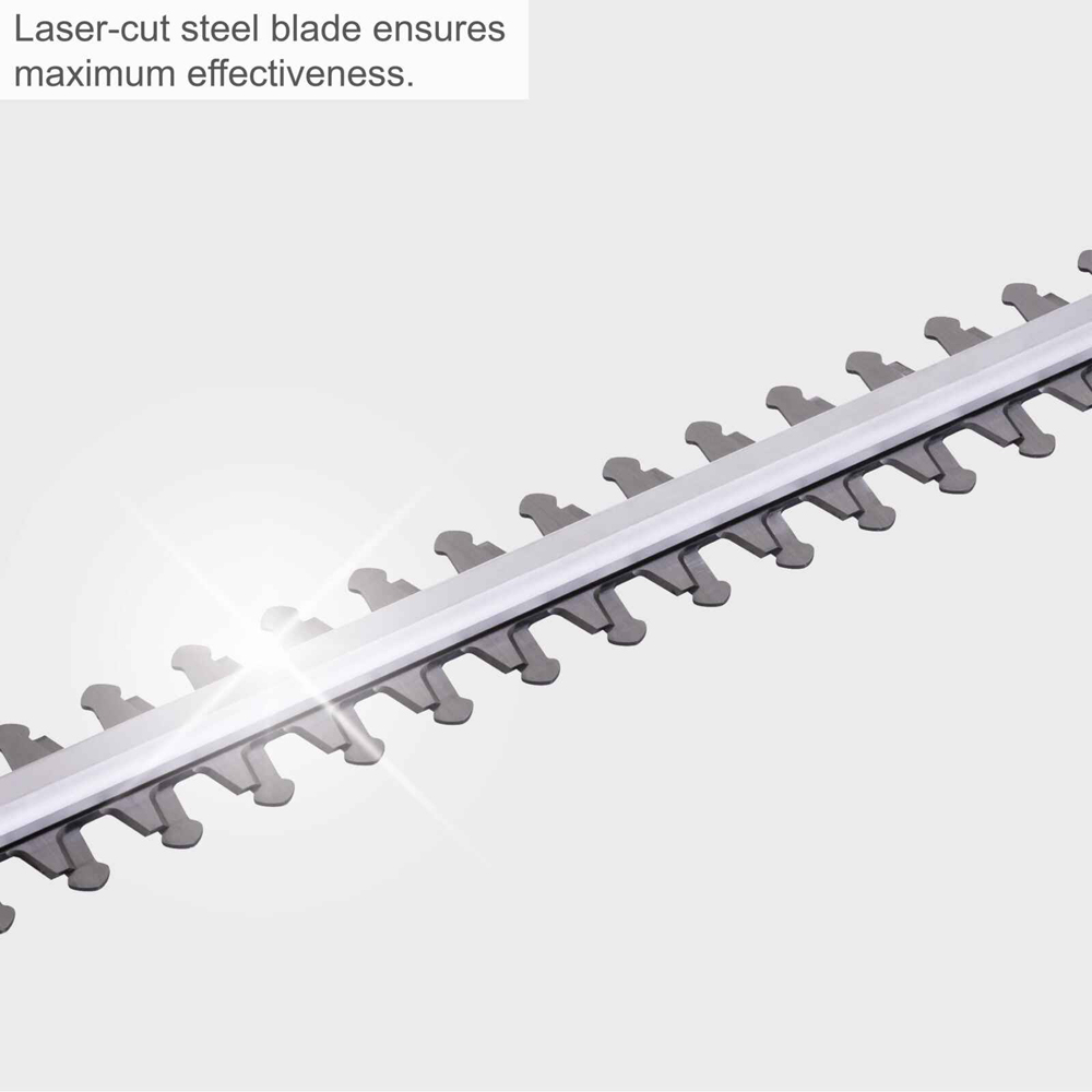 Scheppach ETHT500 Telescopic Handle 38cm Electric Hedge Trimmer 500W Image 6
